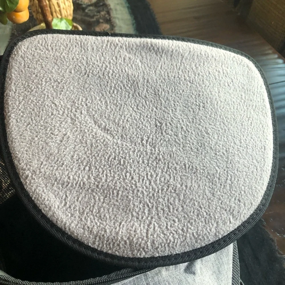 Gray Dog Carrier Backpack